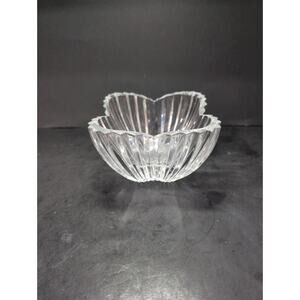 Mikasa Lead Crystal Tulip Bowl Candy‎ Dish, Elegant Nut Bowl, Table Centerpiece